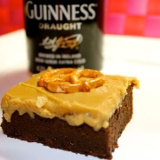 Butterscotch Fudge Guinness Brownies