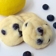 Blueberry Lemon Cheesecake Cookies