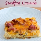 Overnight Ham and Egg Breakfast Casserole