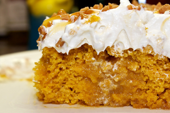 Pumpkin Caramel Dream Cake 15