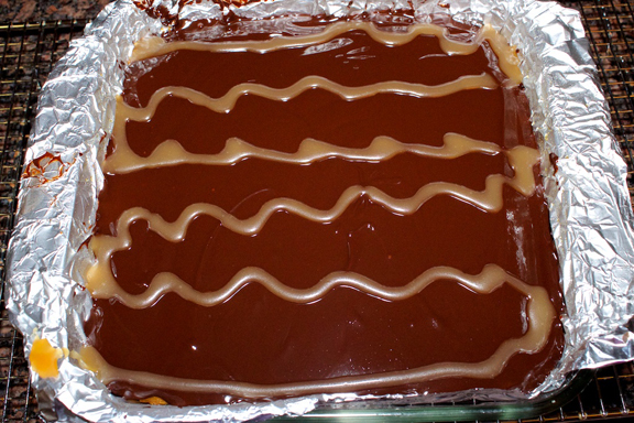 Claudia’s Cookbook- Rolo Cheesecake Brownies 15