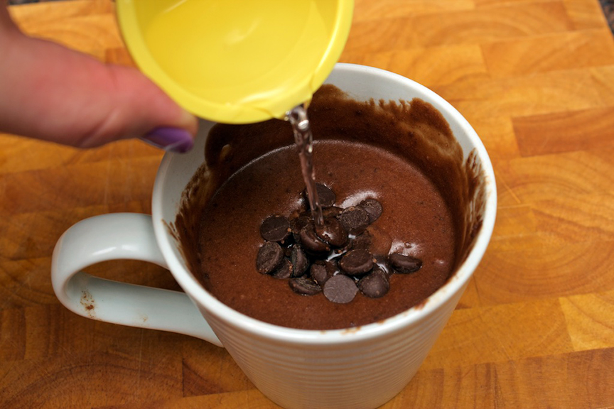 © Claudia's Cookbook - Chocolate Lava Mug Cake 11