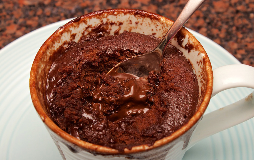 © Claudia's Cookbook - Chocolate Lava Mug Cake 14
