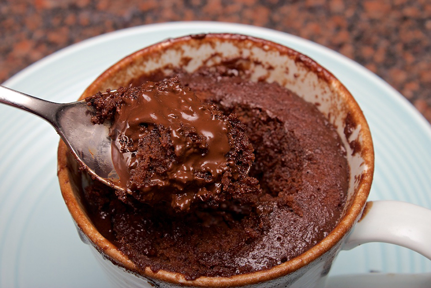 © Claudia's Cookbook - Chocolate Lava Mug Cake 15