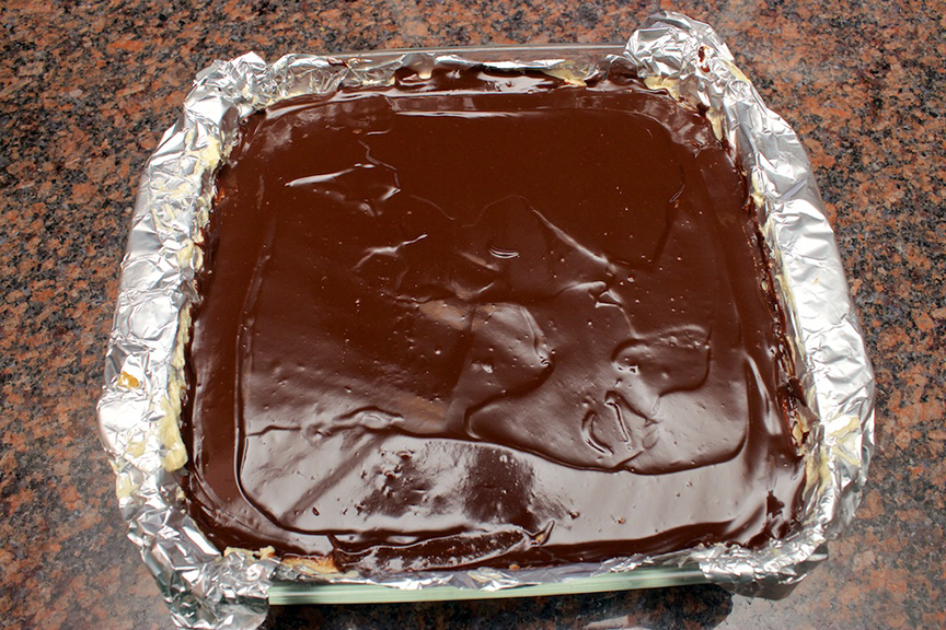 © Claudia's Cookbook - Peanut Butter Cup Squares 11