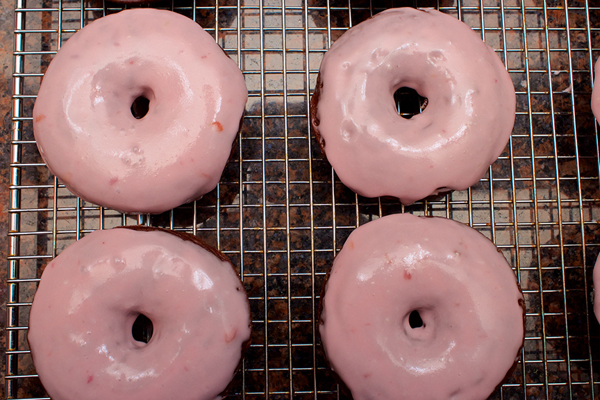 © Claudia's Cookbook - Chocolate Blood Orange Doughnuts 10