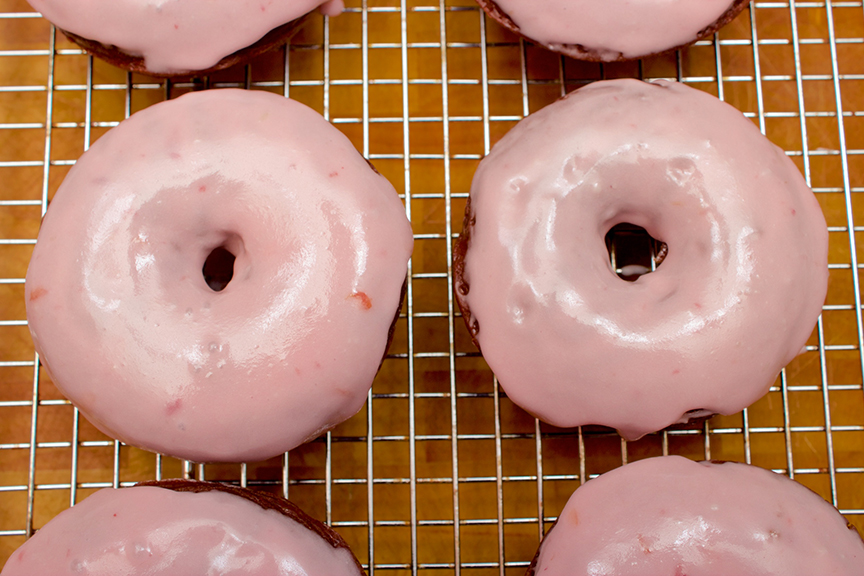 © Claudia's Cookbook - Chocolate Blood Orange Doughnuts 12