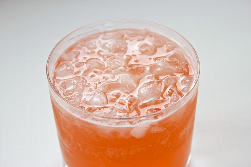 © Claudia's Cookbook - Strawberry Rhubarb Fizz Cocktail 19