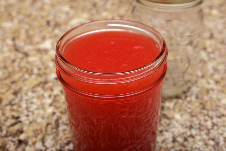 © Claudia's Cookbook - Strawberry Rhubarb Fizz Cocktail 7