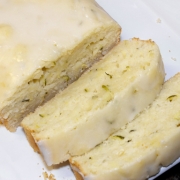 Lemon Zucchini Loaf with Lemon Glaze